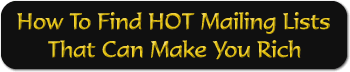 How To Find Hot Direct Mail Lists